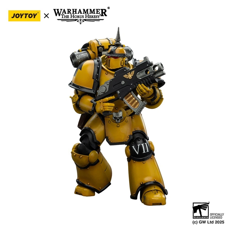 Экшн-фигурка JOYTOY Warhammer 40K 1:18 Imperial Fists MK lll Tactical Legionary - Изображение 4 из 4