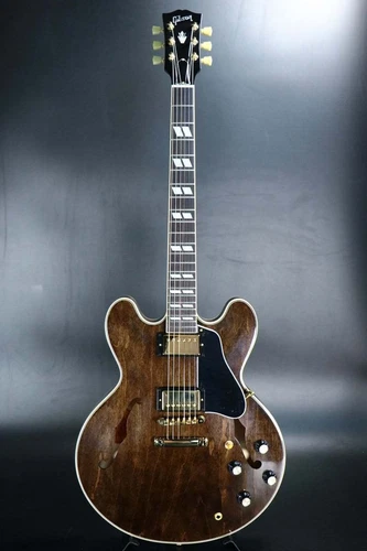 Gibson Exclusive ES 345 Dark Walnut with Gold Hardware   Sakae