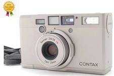 TOP MINT in Box Contax Tix Point Shoot Carl Zeiss f2.8 Film Camera From JAPAN