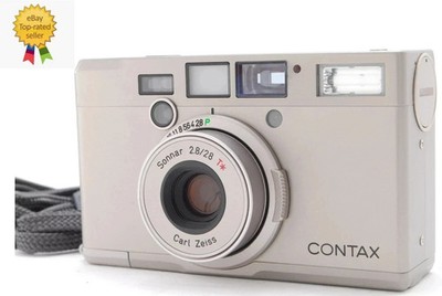 [TOP MINT in Box] Contax Tix Point＆Shoot Carl Zeiss f2.8 Film Camera From JAPAN
