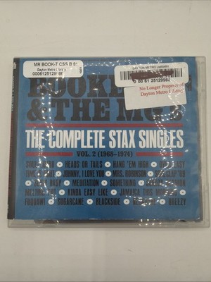 Booker T & The MG s The Complete Stax Singles Volume 2 CD 1968 1974 Breezy 2021