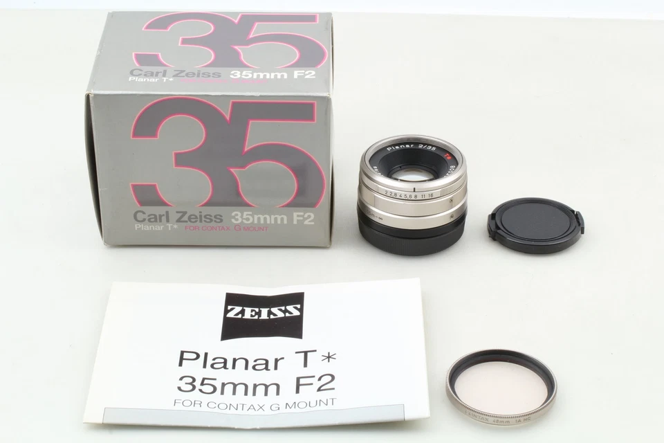 [N MINT in Box] Contax Carl Zeiss Planar T* 35mm f/2 for G1 G2 Lens From JAPAN - Image 4 of 4