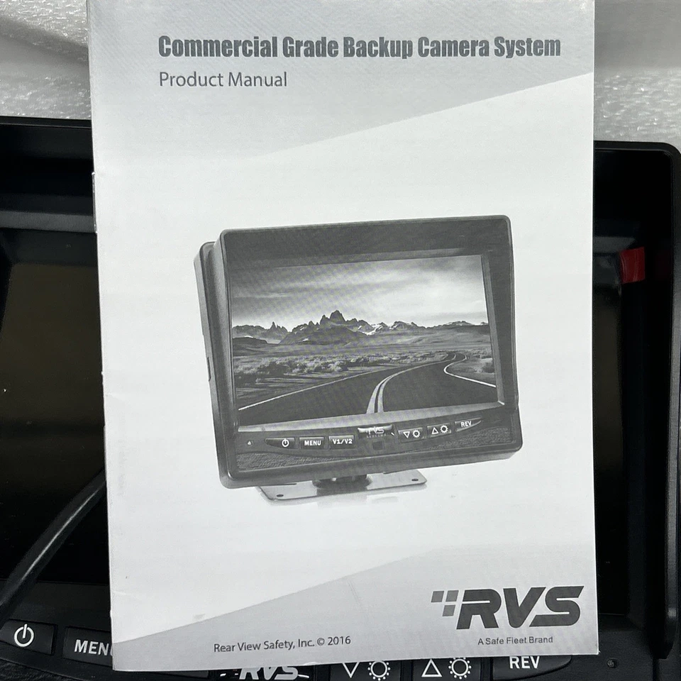 RVS-6137-RCA 7” Backup Monitor RCA Video Input | Rear View Safety Model - Image 4 of 4