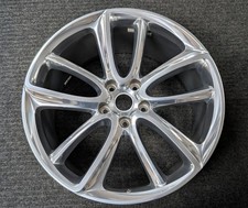 1 Factory Bentley Continental GT GTC 22" x 11" OEM Rear Wheel Polished Rim