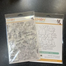 Simon Says Stamp Bunny Blessings Clear Stamp Set and Matching Dies~~New