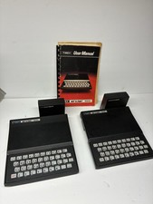 2 Timex Sinclair 1000 Vintage Home Computer Model 1000 MPN 1000 with User Manual
