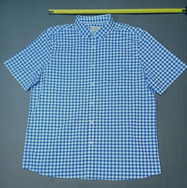 Men George Shirt White Cotton 42 / XL / 50