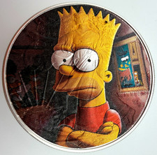 Bart Simpson - American Silver Eagle 1oz .999 Silver Dollar Limited Edition Coin
