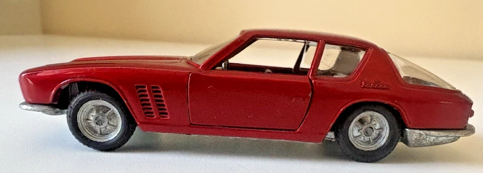 Politoys No. 573 Jensen Coupe Red Metallic 1/43  Excellent In Original Box - Image 3 of 4