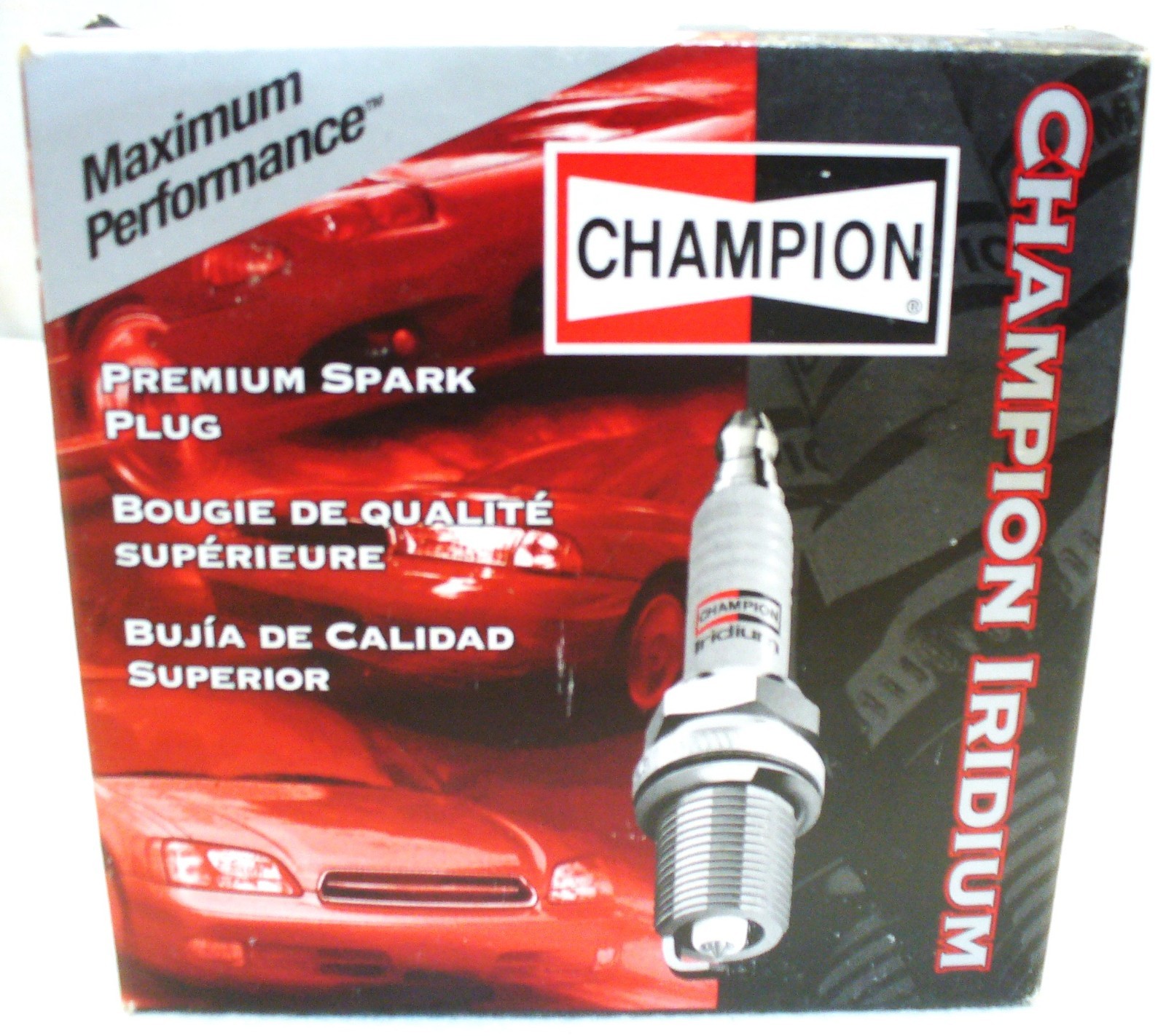 Champion 9001 Iridium 4 Spark Plug Pack