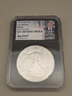 2024 Donald J. Trump Signature Series Silver Eagle S$1 First Release NGC MS 70