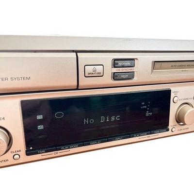 Sony MXD-D40 CD to MiniDisc MD Recorder Player Deck compact disc