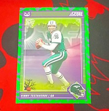 Score Vinny Testaverde New York Jets Insert #16 Football Trading Card