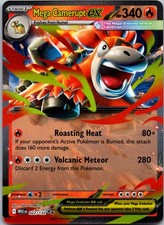 Mega Camerupt ex #022/132 Holo Rara ME01: Mega Evoluzione Pokemon Near Mint (A)