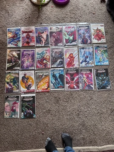 Amazing Spider-Man (2015) Dan Slott Run – 20 Issues - Alex Ross Cover Art