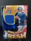 2025 Optic - First Year Fresh Jaxson Dart  Blue Hyper RC Giants Patch