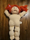 1978 1982 Vintage 15" Cabbage Patch Girl Baby Doll - GREEN Eyes~signed
