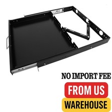 1U Rack Mount Sliding Keyboard Drawer 19" Keyboard Tray