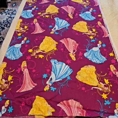 ROYAL DEBUT TOSS CP45081 by Springs Creative for Disney 3 Yards x 44'' Wide