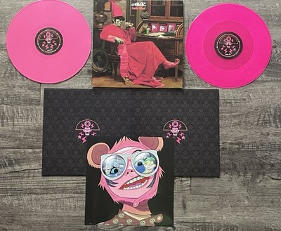 GORILLAZ: Cracker Island 2LP RSD 2024 Alternate Cover /8500 Pink Magenta Vinyl