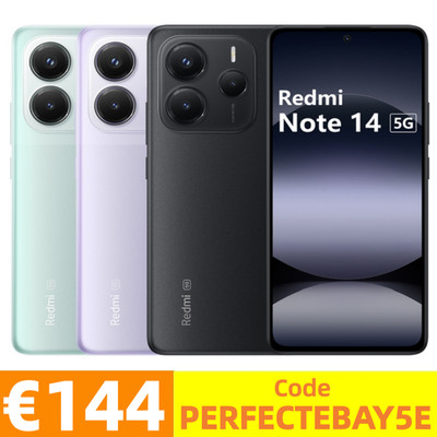 Xiaomi Smartphone Redmi Note 14 5G 8GB/256GB Dimensity 7025-Ultra 6,67'' AMOLED
