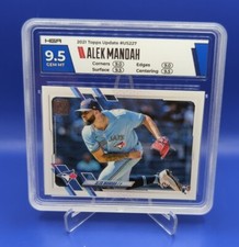 2021 Topps Update Alek Manoah Rookie Card - HGA 9.5 - New LA Angel. rookie card picture