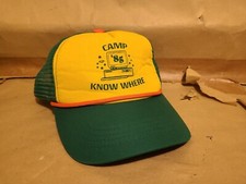 Stranger Things Camp Know Where 85' snapback vintage style Hat Mesh Trucker Cap