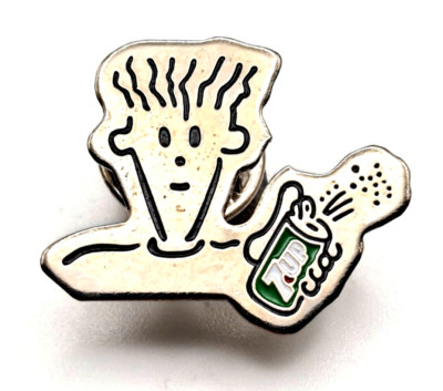 Pin's Figur Fido Dido 7up Marke Getränk Soda 20mm 2g