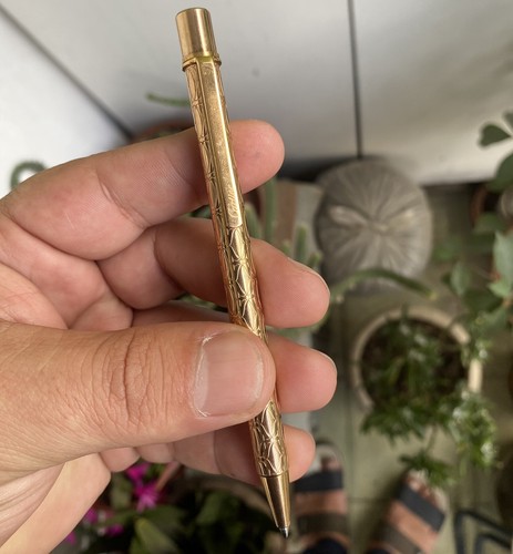 Authentic Must De Cartier Gold Plated Ballpoint Pen - Picture 7 of 10