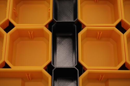 ToughBuilt StackTech Low Profile Organiser TB-B1-O-10 MIDDLE BINS 3 or 5 - Picture 5 of 11