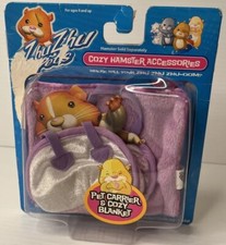 Zhu Zhu Pets Hamster Pet Carrier  Blanket Purple New In Packaging
