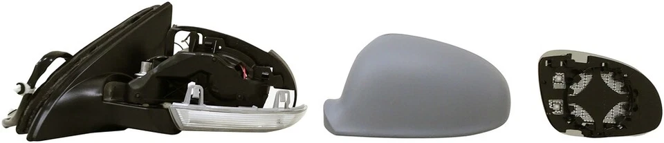 Left Mirror For 2005-2010 Volkswagen Jetta 2006 2007 2008 2009 Dorman 955-2377 - Image 3 of 4