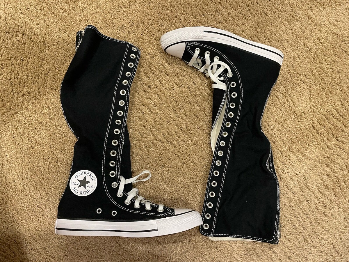 Converse Chuck Taylor All-Star XXHi Black Knee High Size M5