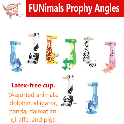 Dental Pacdent FUNimals Prophy Angles, Disposable, Kids Prophy angles ...