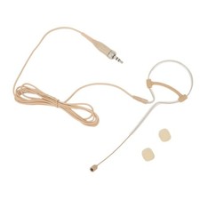 Single Earhook Headset Mic Headworn Microphone For Wireless 3.5mm-AU