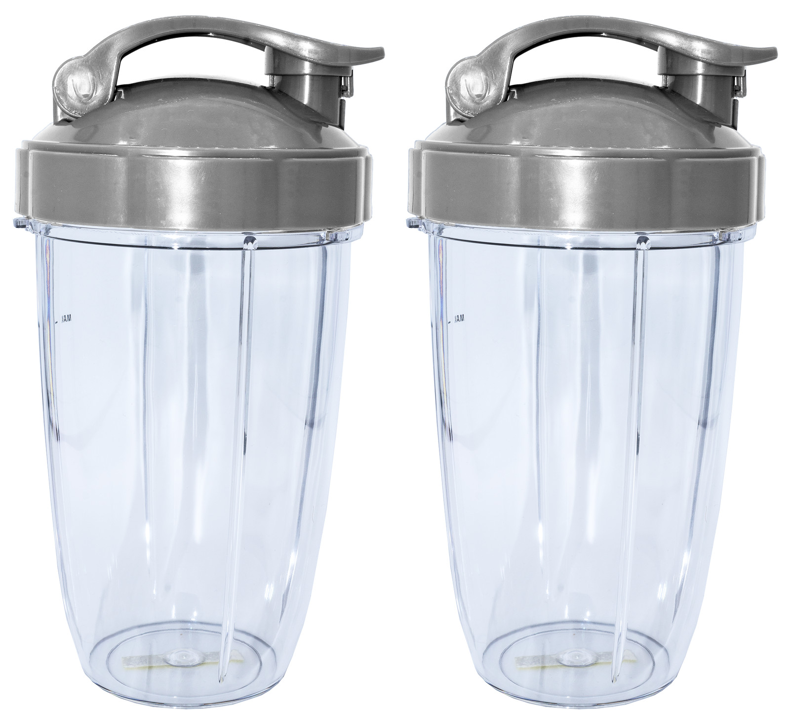 Blendin 2 Pack FlipTop ToGo Lid & 24oz Cup,Compatible with N