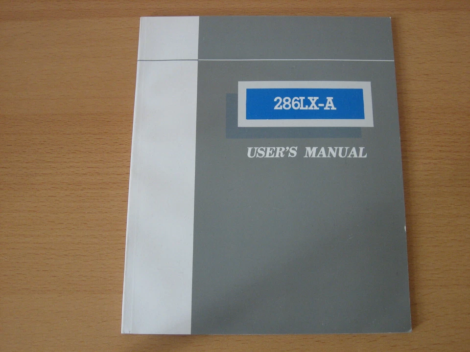 User's Manual 286LX-A Betriebsanleitung für System Board