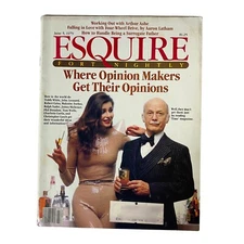 Esquire Magazine June 5, 1979 Where Opinion Makers Get Their Opinions