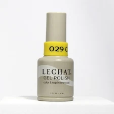 LeChat Color & Top in One Coat Gel Polish LG029 Canary 0.5 oz