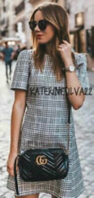 knee length dresses for ladies ZARA. Short checked dress TM  Hibuy market