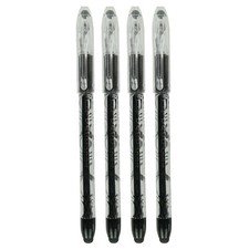 Pentel BK90L-A R.S.V.P. Black Fine Line Ballpoint Pen 4-Pack 