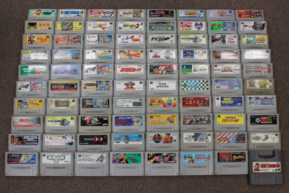 Super famicom cheap games