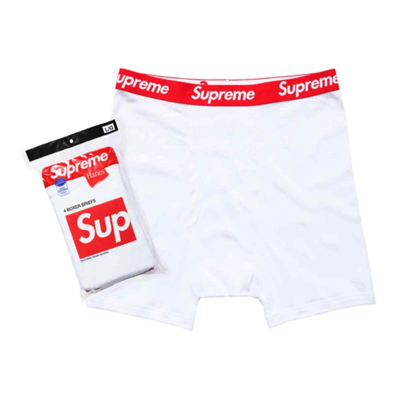 Boxer slip Supreme/Hanes (lot de 4)