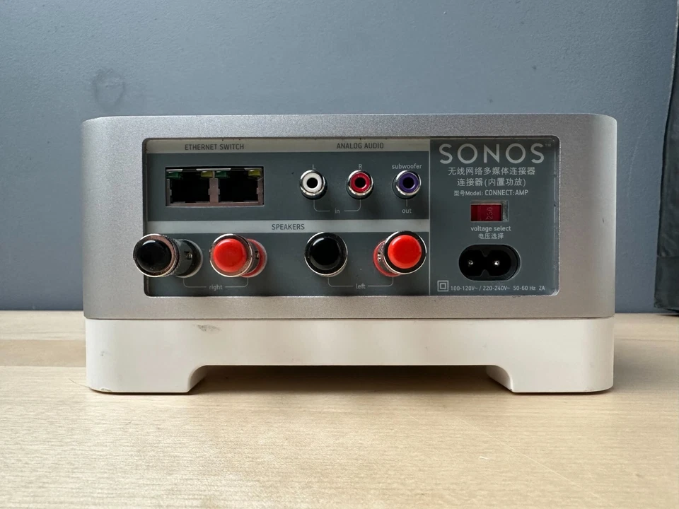 Amplificador blanco SONOS Connect AMP Gen 1 (funciona con la aplicación S1) Foto 4 de 4