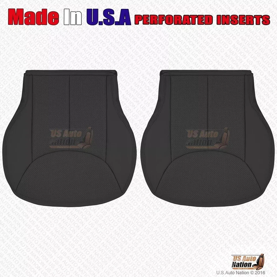 Mercedes Benz SL550 2007 parte inferior y techo de conductor y pasajero cubierta perforada negra Foto 3 de 3