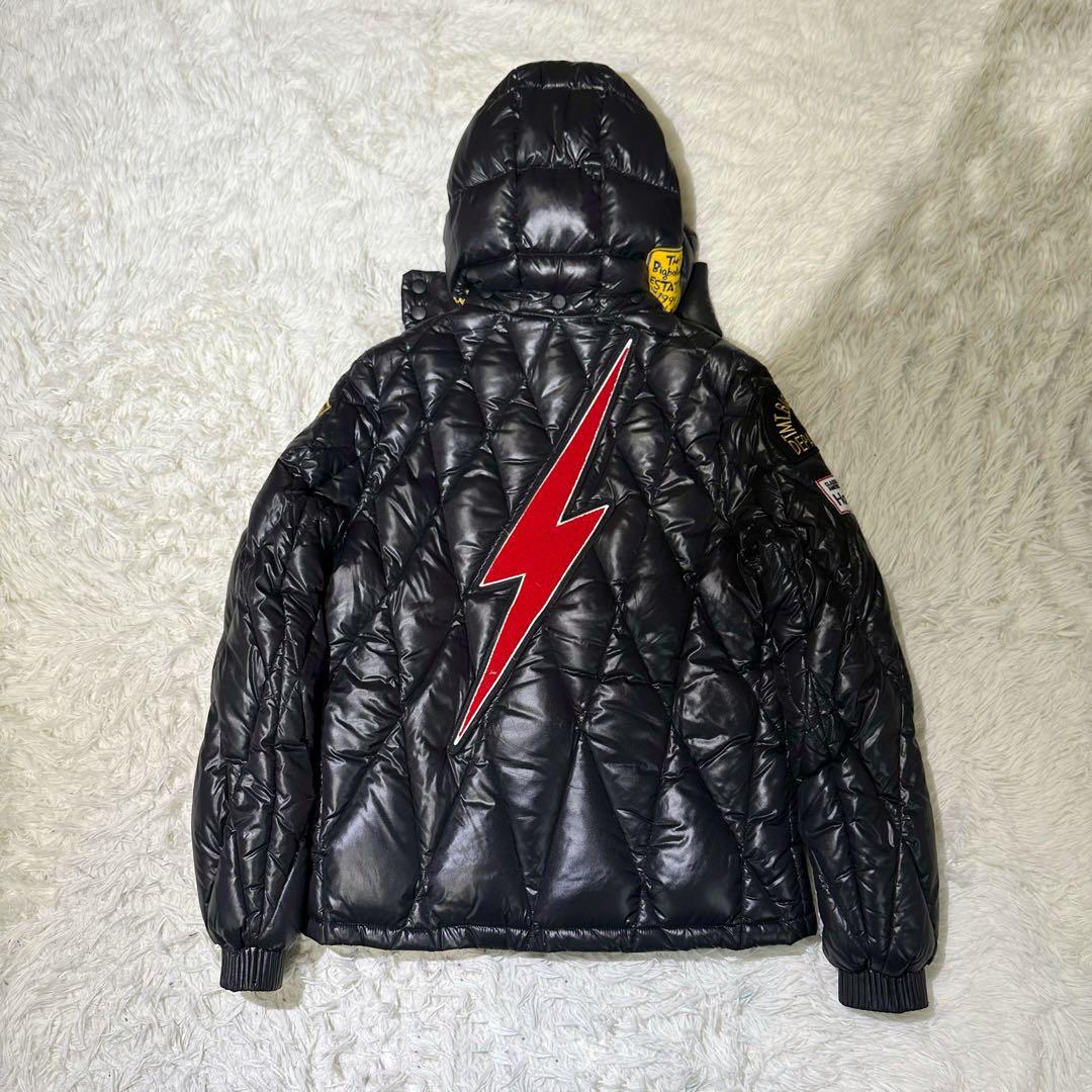 TMT Down Jacket Outerwear Patch 2WAY M Nylon 100%… - image 3