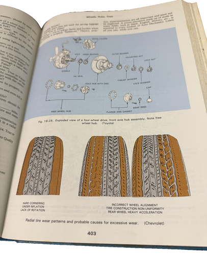 Auto Mechanics Fundamentals by Martin W Stockel 1982 Textbook Vintage Original - Picture 8 of 8