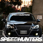 SPEEDHUNTERS Car Font Window Windshield Stickers Reflective Decal Vinyl Sunshade