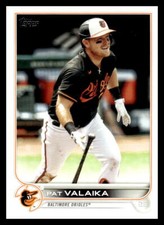 2022 Topps  Pat Valaika #575 Baltimore Orioles Baseball Card