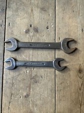 2 vintage jenbro open end spanner Classic Car Lorry Tractor  #107